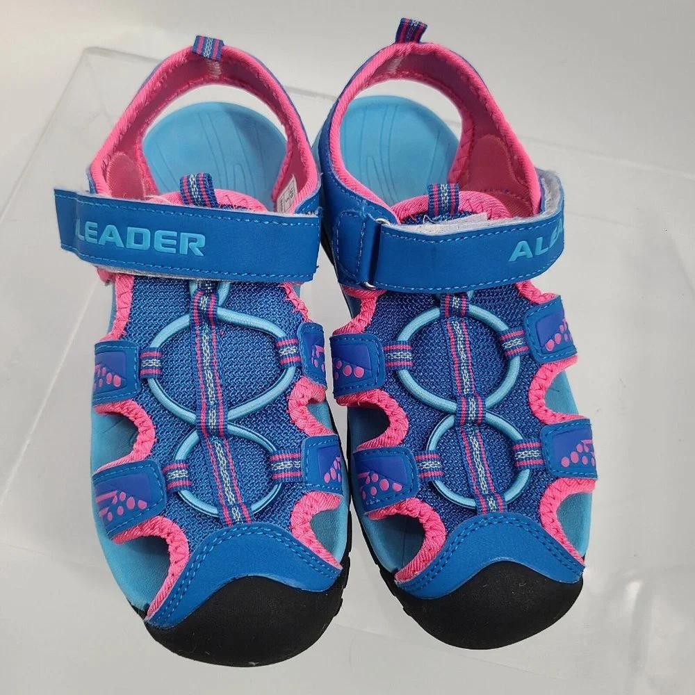Aleader Girls Youth Sport Water‎ Hiking Sandals Pink/Blue Big Kids 36 EU / 5 US